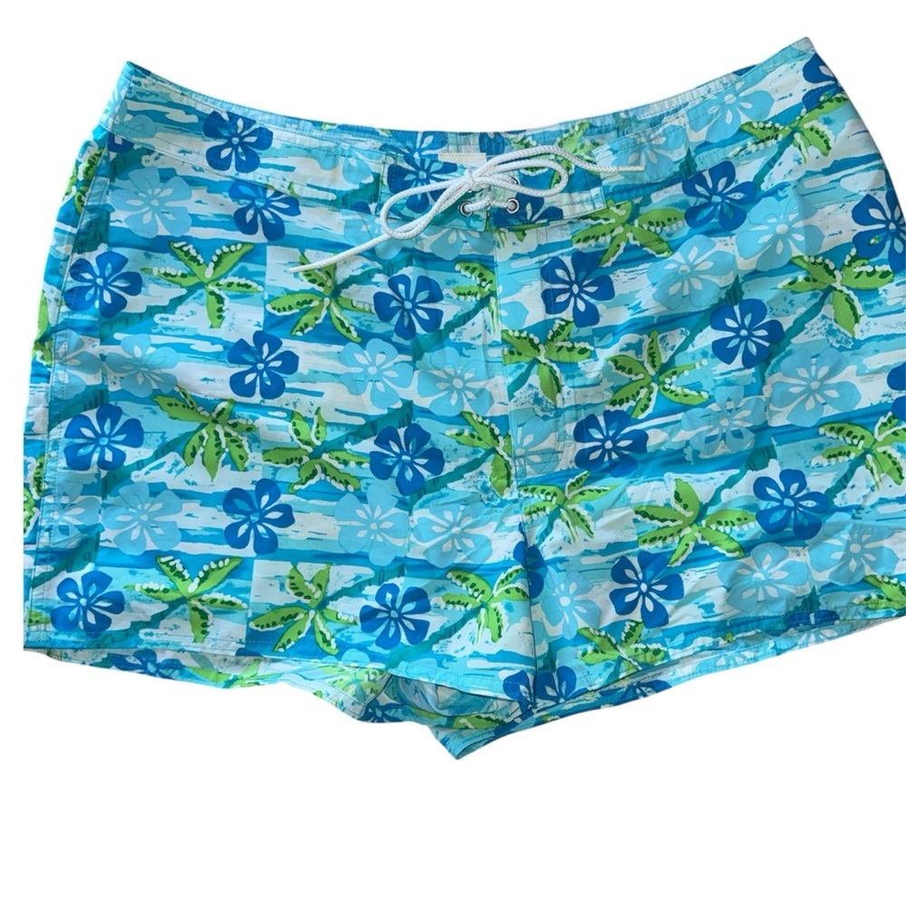 Catalina Ocean Gear Floral Swim Shorts, Hawaiian Tropical, Board Shorts XL 16/18